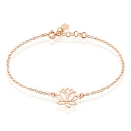 Bracelet Rosita Argent Rose