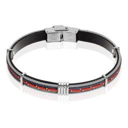 Bracelet Erick Acier Blanc