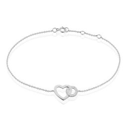 Bracelet Alysa Or Blanc Diamant