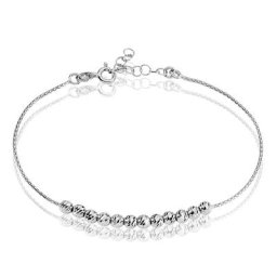 Bracelet Miska Argent Blanc