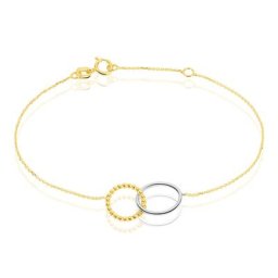 Bracelet Elizabeta Or Bicolore