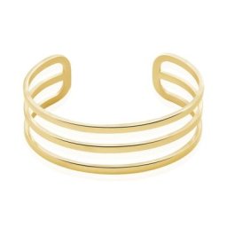Bracelet Jonc Adel Acier Jaune