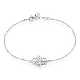 Bracelet Sarah Argent Blanc