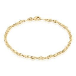 Bracelet Plaqué Or Jaune Leanora