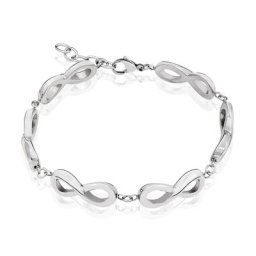 Bracelet Thuya Acier Blanc