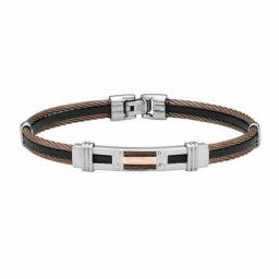 Bracelet Jourdan Corelieae Acier Bicolore