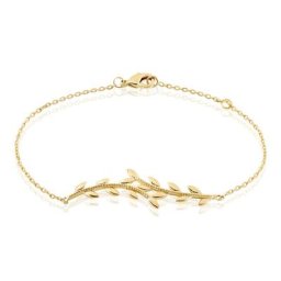 Bracelet Folia Plaqué Or Jaune
