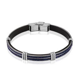 Bracelet Francois Acier Blanc