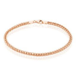 Bracelet Jolien Maille Spiga Or Rose