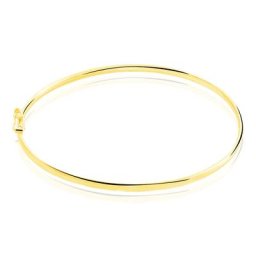 Bracelet Jonc Cynthia Fil Flexible Or Jaune