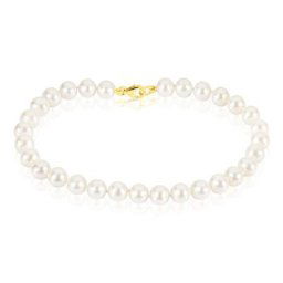 Bracelet Macy Or Jaune Perle De Culture