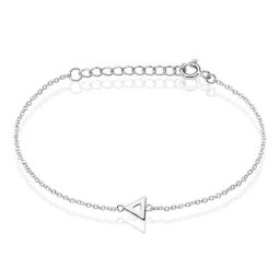 Bracelet Severine Argent Blanc