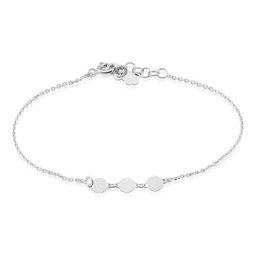 Bracelet Poenui Argent Blanc