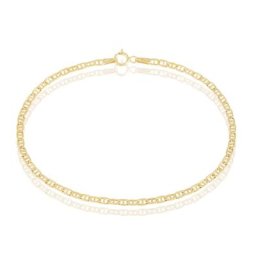 Bracelet Clemens Maille Marine Rectangle Or Jaune