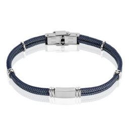 Bracelet Yannik Acier Blanc