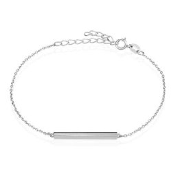 Bracelet Katell Argent Blanc
