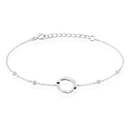 Bracelet Prot Argent Oxyde De Zirconium