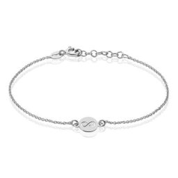 Bracelet Shereen Argent Blanc