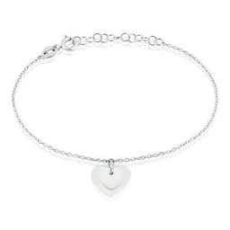 Bracelet Argent Blanc Ikaria Nacre