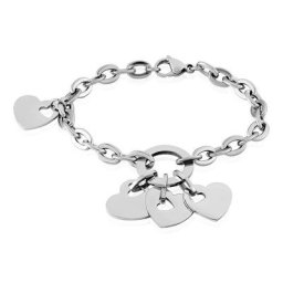 Bracelet Beleanne Acier Blanc