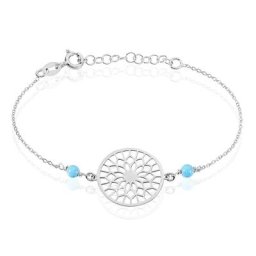 Bracelet Anoki Argent Blanc