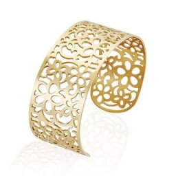 Bracelet Manchette Brenda Acier Jaune