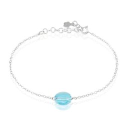 Bracelet Franz Argent Blanc Cristaux De Swarovski