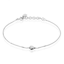 Bracelet Leandra Argent Blanc