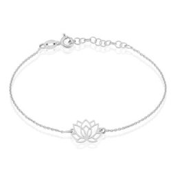 Bracelet Maylie Argent Blanc