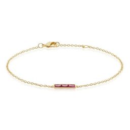 Bracelet Plaqué Or Linnert Spinelles