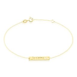 Bracelet Or Jaune Xaverianne Oxyde