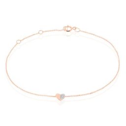 Bracelet Emilia Or Rose Diamant