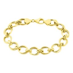 Bracelet Aaron Maille Fantaisie Or Jaune