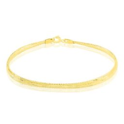 Bracelet Izaro Maille Flex Or Jaune