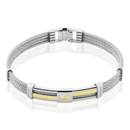 Bracelet Davilia Or Acier Bicolore