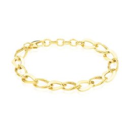 Bracelet Maille Or Jaune