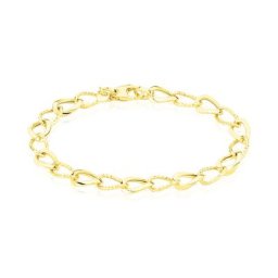 Bracelet Maille Or Jaune