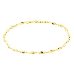 Bracelet Izar Torsadee Or Jaune