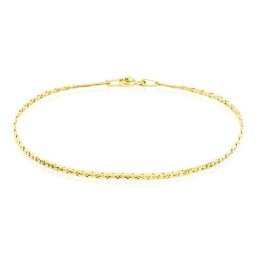 Bracelet Ivy Maille Haricot Or Jaune