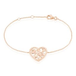 Bracelet Douglas Argent Rose Oxyde De Zirconium