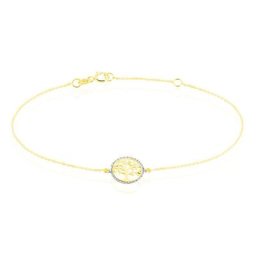 Bracelet Or Bicolore Solidage