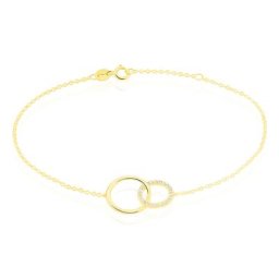 Bracelet Or Jaune Nesrine Oxydes