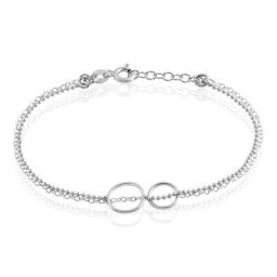Bracelet Argent Blanc Merien