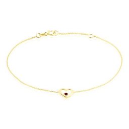 Bracelet Martella Or Jaune Rubis