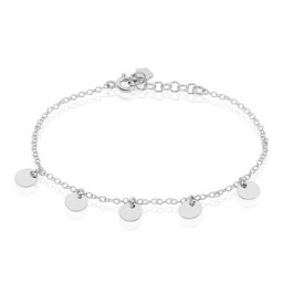 Bracelet Ragavi Argent Blanc