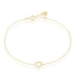 Bracelet Eufemia Or Jaune Oxyde De Zirconium