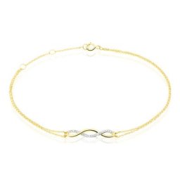 Bracelet Nucia Or Jaune Diamant