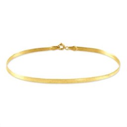 Bracelet Ivria Maille Heringbone Or Jaune