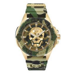 Montre Philipp Plein The $kull Vert