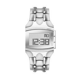 Montre Diesel Croco Digi Argenté